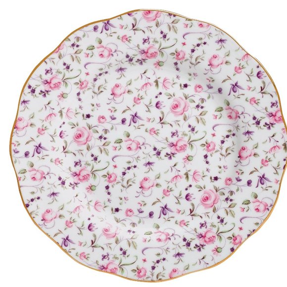 Royal Albert Rose Confetti 5-Piece Place Setting ( New with box) - Picture 4 of 9